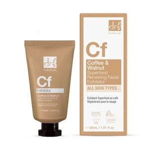 Dr. Botanicals Coffee & Walnut Superfood Renewing Facial Exfoliator